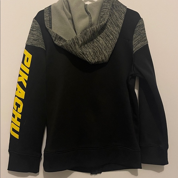 Jumping Beans Black and Gray Pikachu Hoodie - Picture 2 of 4